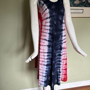 Seven islands women's patriotic dress